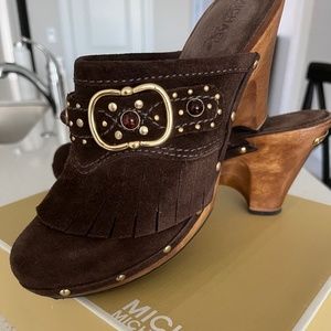 Michael Kors Beautiful, jeweled clogs